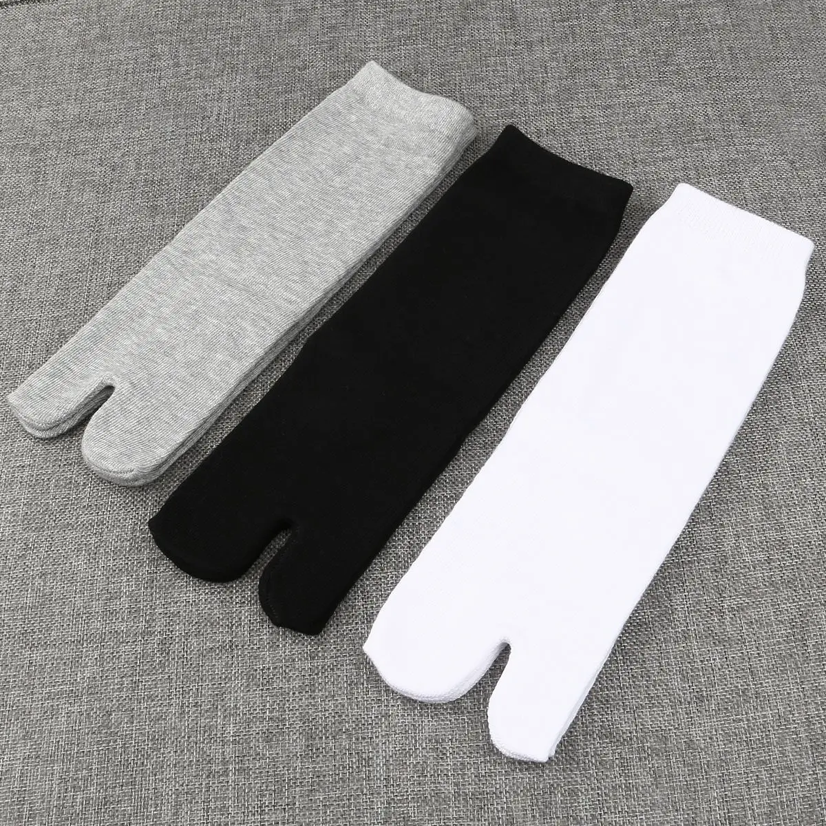 Модные 3 пары эластичных хлопчатобумажных Таби Носки хлопчатобумажные носки для