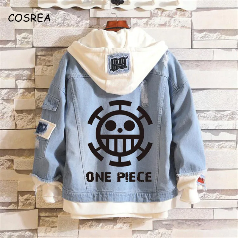 Толстовка с капюшоном для косплея мидория из джинсовой ткани мужчин и