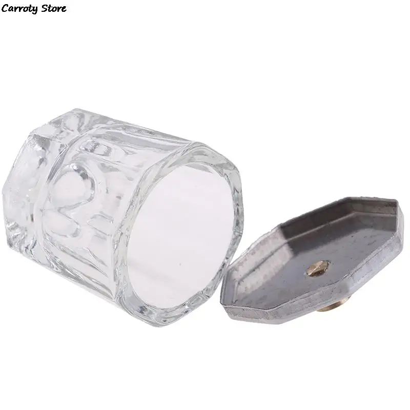 AACAR 1 шт. акриловая пудра жидкие чашки Хрустальное стекло чаша для тарелки с