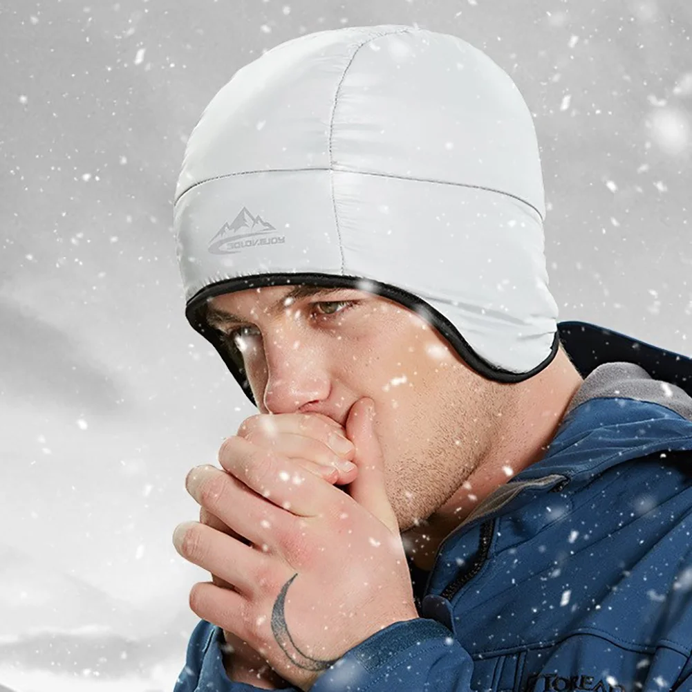 

Зимняя Лыжная пуховая шапка, теплая маленькая круглая шапка, мягкая Лыжная шапка