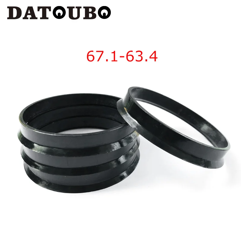 DATOUBO 4 шт. черные пластиковые автомобильные колеса 67 1 мм 54 60 59 56 63 центральные