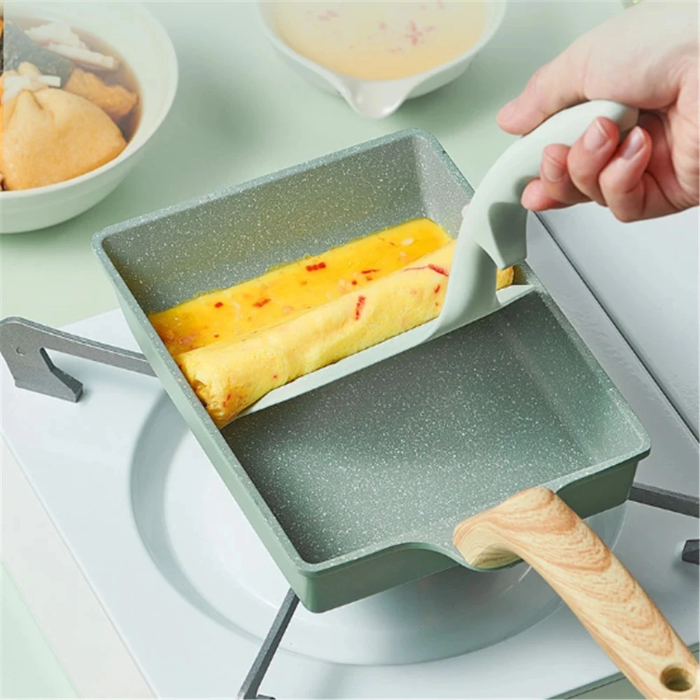 Сковорода Tamagoyaki в японском стиле квадратная Мини-Сковорода с антипригарным