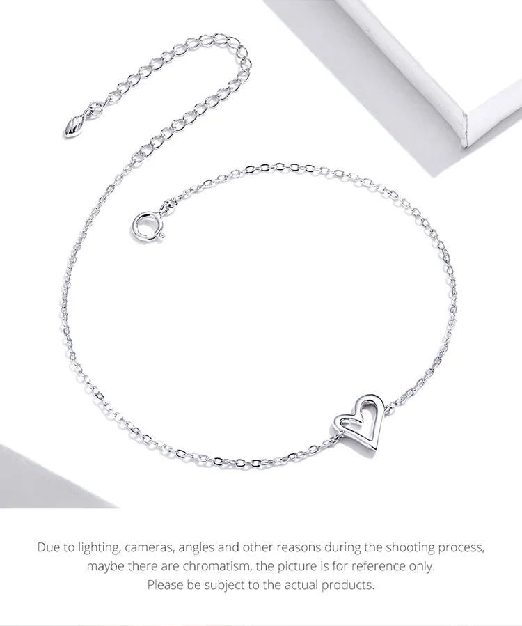 Аутентичное Стерлинговое Серебро 925 ювелирные изделия простой рисунок ручки