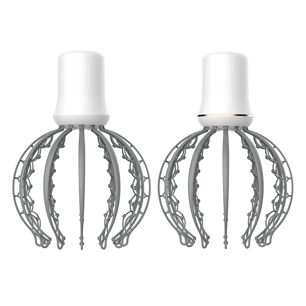 Head Acupoint Massager Electric Soul Extractor Rechargeable Battery Octopus Scalp Vibration Massage Promote Blood Circulation To |