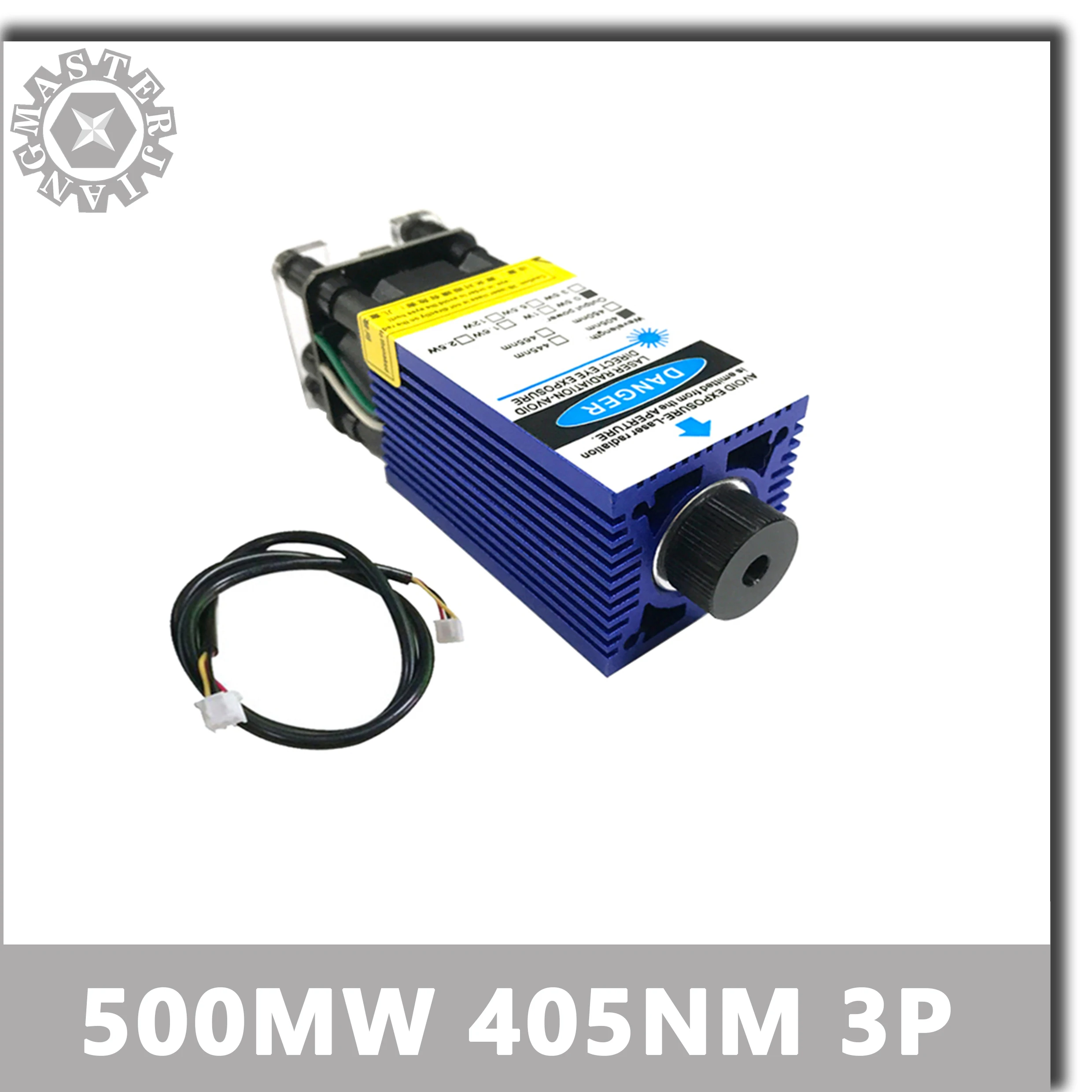 0 5 Вт ttl pwm 3p Резьбовая фокусируемая лазерная головка 500 МВт нм 3P Регулируемая