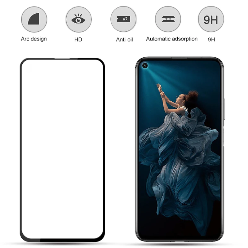 Защитное стекло для камеры 2 в 1 закаленное Huawei honor 20 Pro 6 26 дюйма|Защитные стёкла и