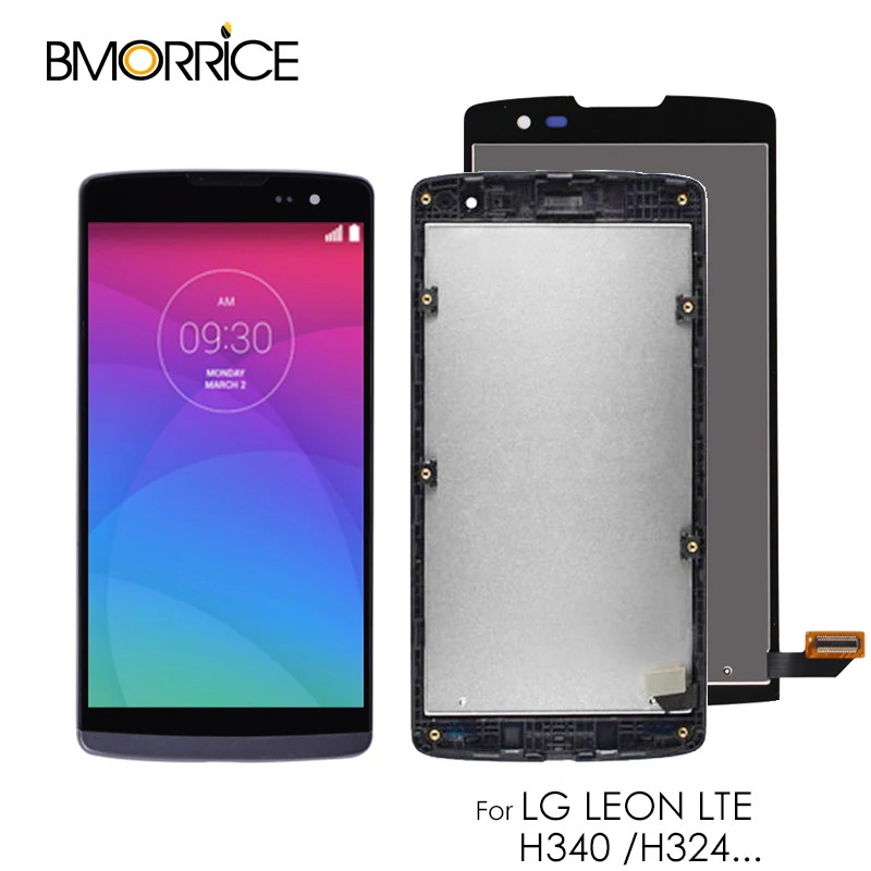 4 5 ''для LG Leon LTE H340 H342 H320 H324 H340N H326 MS345 C50 ЖК дисплей кодирующий преобразователь