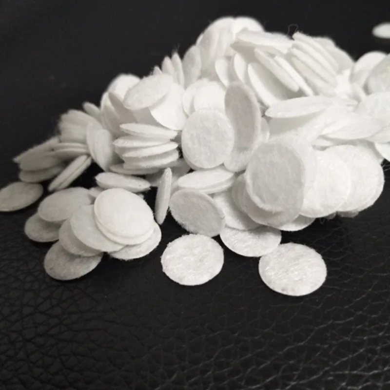 Круглые Сменные фильтрующие прокладки из хлопка 50 шт. губка для удаления черных