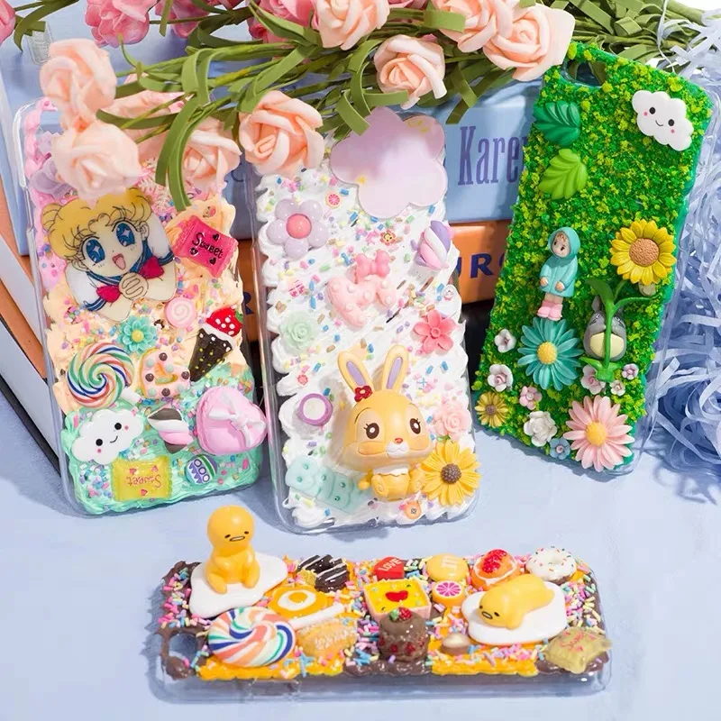 DIY материал * Красочный 50 мл имитация мороженого гелевый Чехол для телефона Торты