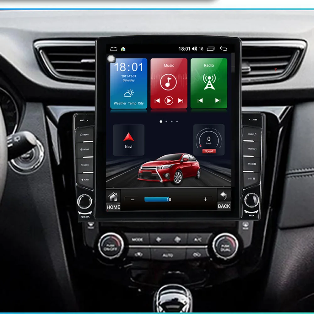 9.7&quot Android 10.1 For NISSAN QashQai X-Trail 2013-2017 Tesla Type Car Radio Multimedia Video Player Navigation GPS RDS no dvd |