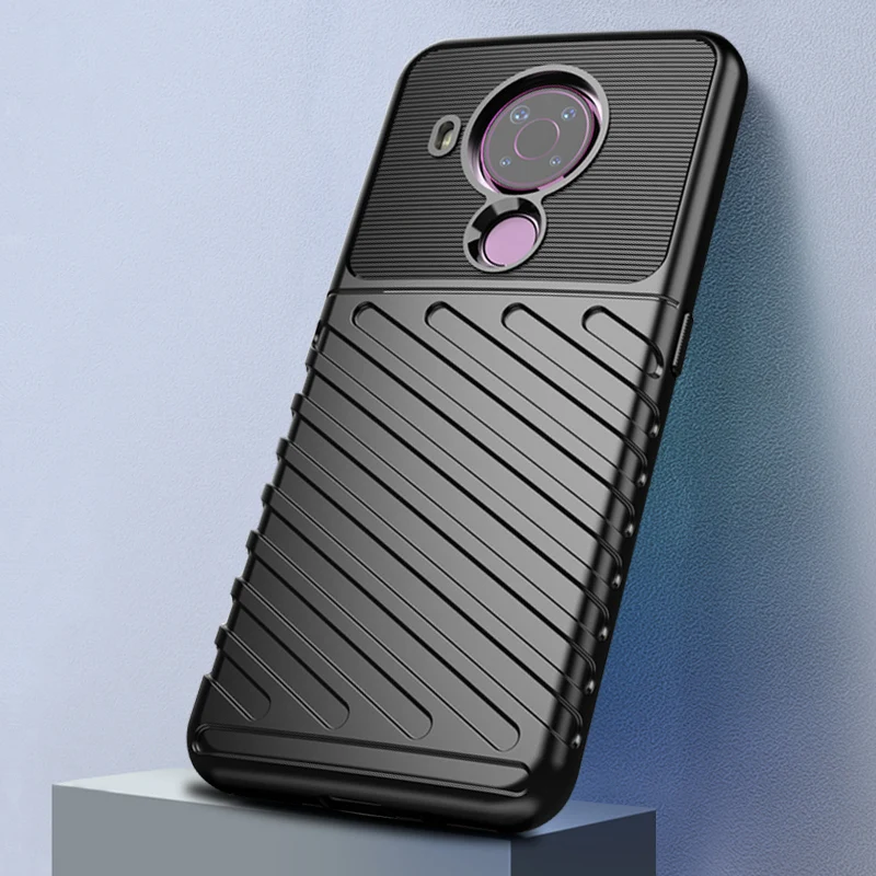 

Shockproof Phone Case For Nokia G10 5.4 3.4 2.4 8.3 8V 5G UW 1.3 5.3 2.3 Luxury Matte Full Protection Armor Soft TPU Back Cover