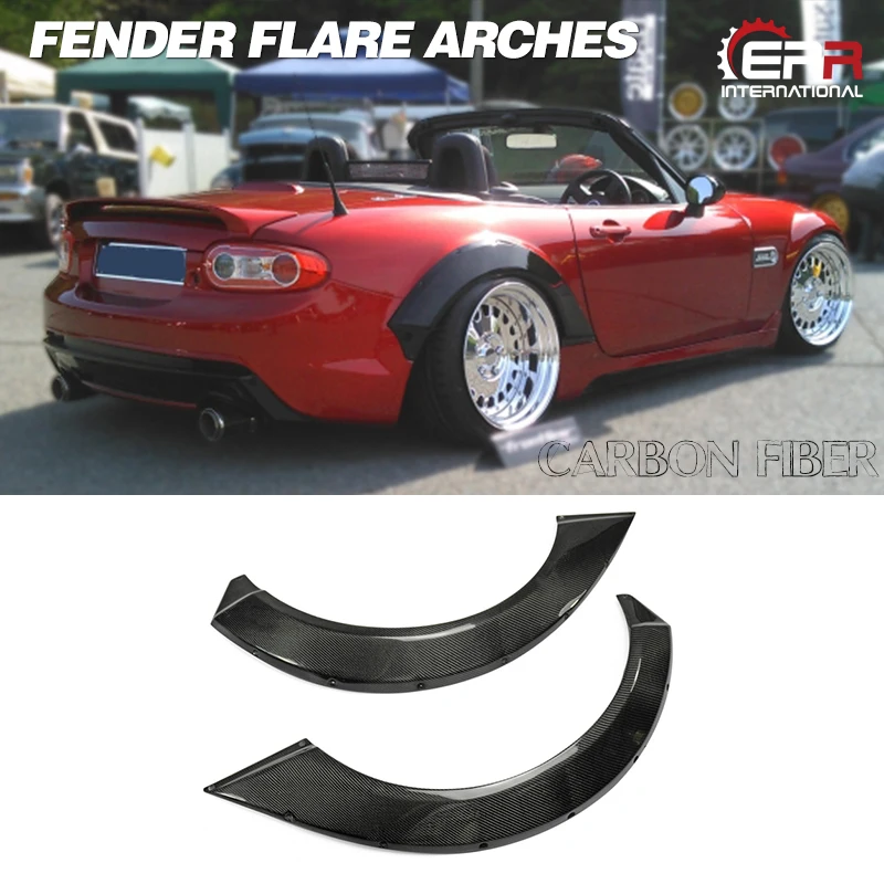 Арочная АРКА заднего колеса из углеродного волокна MX5 NC Rallybacker (только пара задних