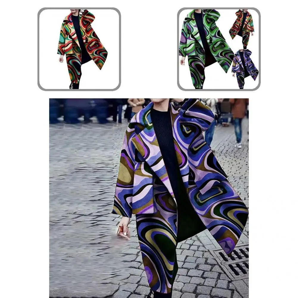 

Потрясающий осенний Тренч, Крутое женское пальто с отложным воротником, Женский Тренч