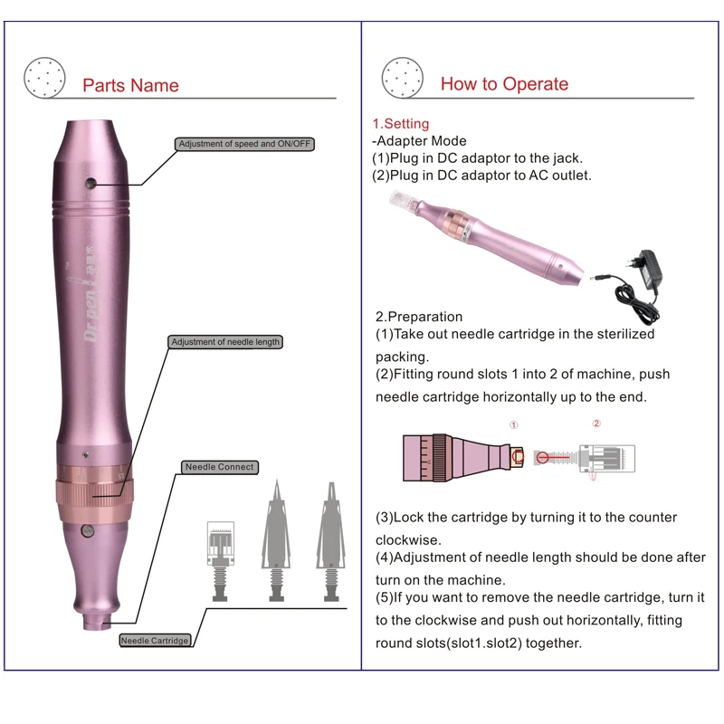 Прямые продажи Электрический Dr. Pen M7-C Перманентный микроблейдинг тату макияж машина картридж иглы устройство брови подводка для глаз губы