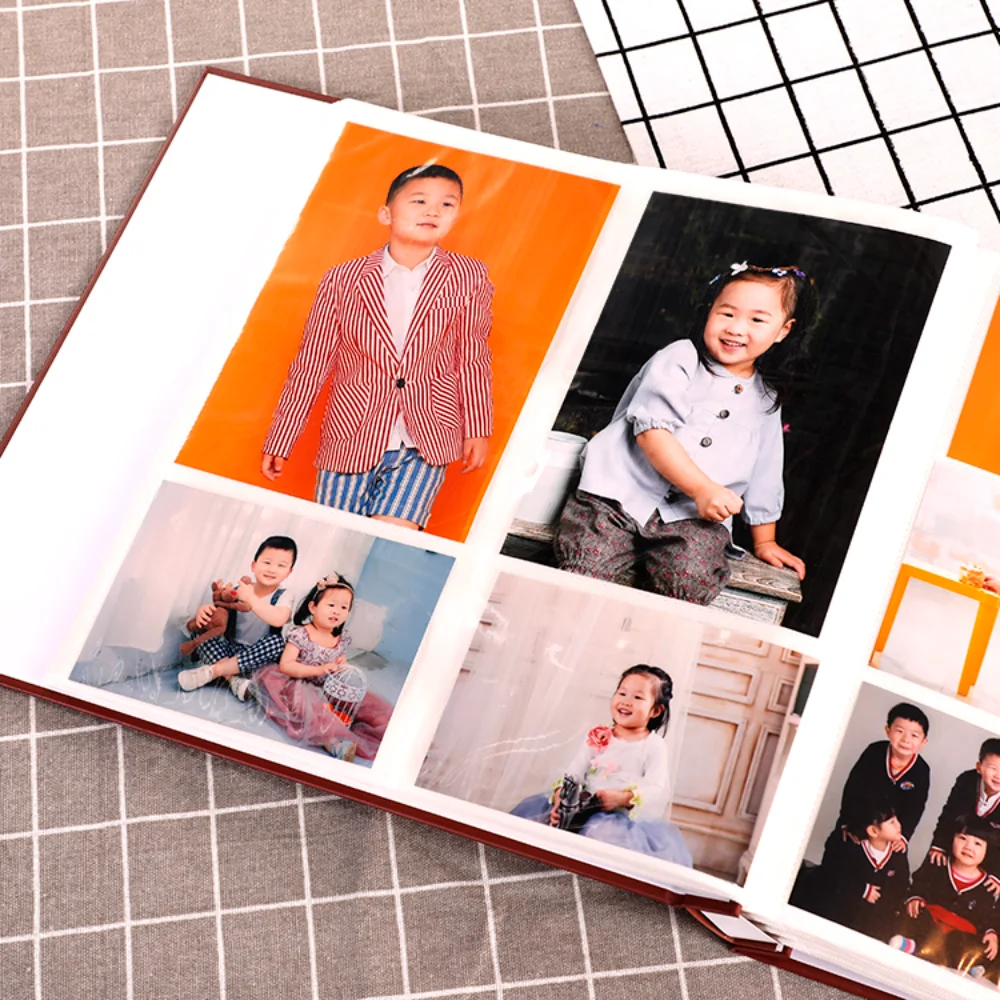 

Large Capacity Family Photo Album Scrapbook 5-Inch 5R Mixed Insert Photo Albums Creative Scrapbook Album Luxury Photocard Albums