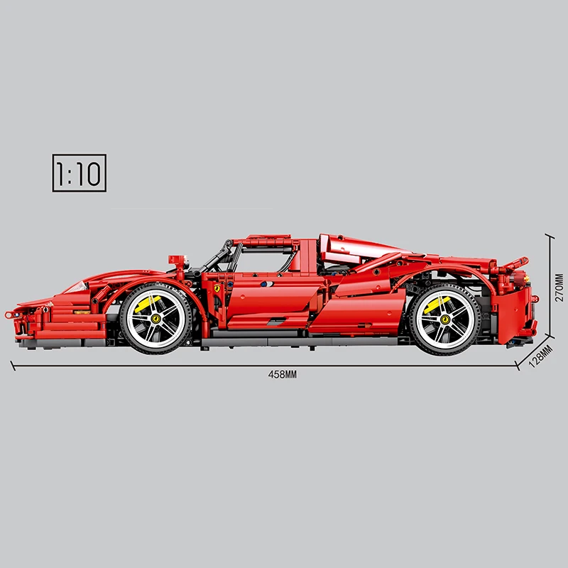 RC 2615 шт Ferraried Enzo спортивный автомобиль 1:10 модель строительные блоки Развивающие