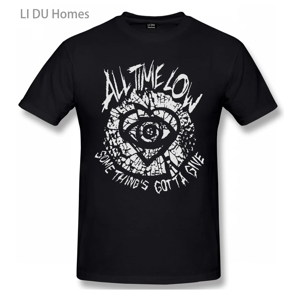 

All Time Low Some Thing Got Ta Give Atl Graffiti Band Album Music T Shirt Cotton Summer T-shirt Short Sleeve Tshirt Tee Gift