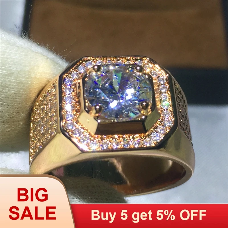 Роскошные 18 мм Широкие геометрические большие обручальные кольца для мужчин