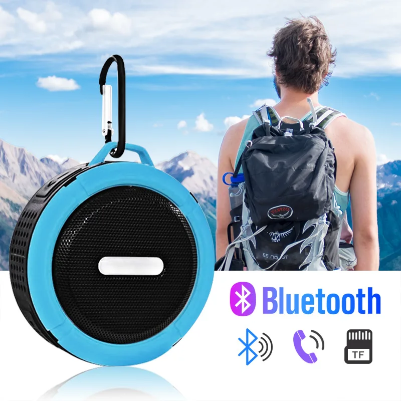 

SeynLi C6 Portable Bluetooth Speaker Wireless Subwoofer Outdoor Sports Waterproof Speaker TF Card Radio HIFI Stereo Loudspeaker