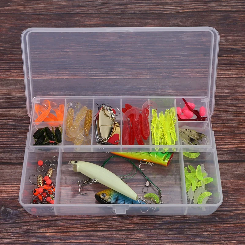 100 рыболовные приманки блесны вилки ложки мягкая искусственная форель лосось +