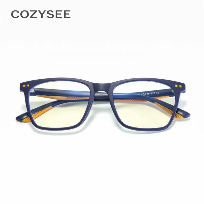 Очки против голубого излучения для малышей детей девочек квадратная Оправа