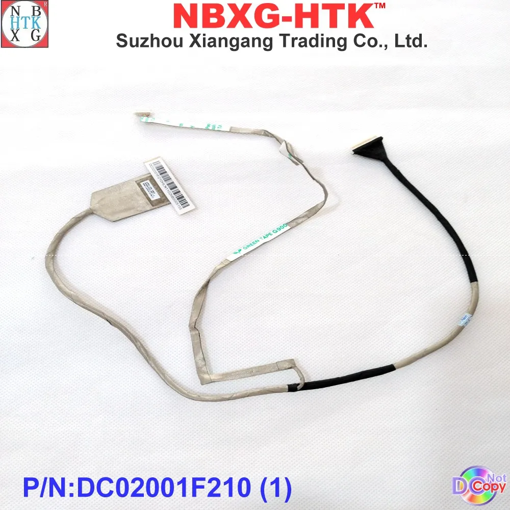 Новый оригинальный LCD LED LVDS видео гибкий кабель для Lenovo Y580 Y580N QIWY4 DC02001F210 90200854 HD +