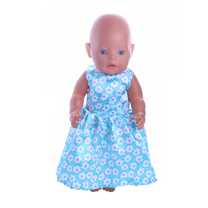 Кукла в купальнике С Рисунком бабочки платье для 18 дюймов американская кукла и 43