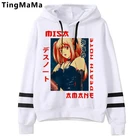 Японские толстовки с героями аниме Death Note, мужские милые Мультяшные толстовки унисекс в стиле унисекс, зимние теплые свитшоты