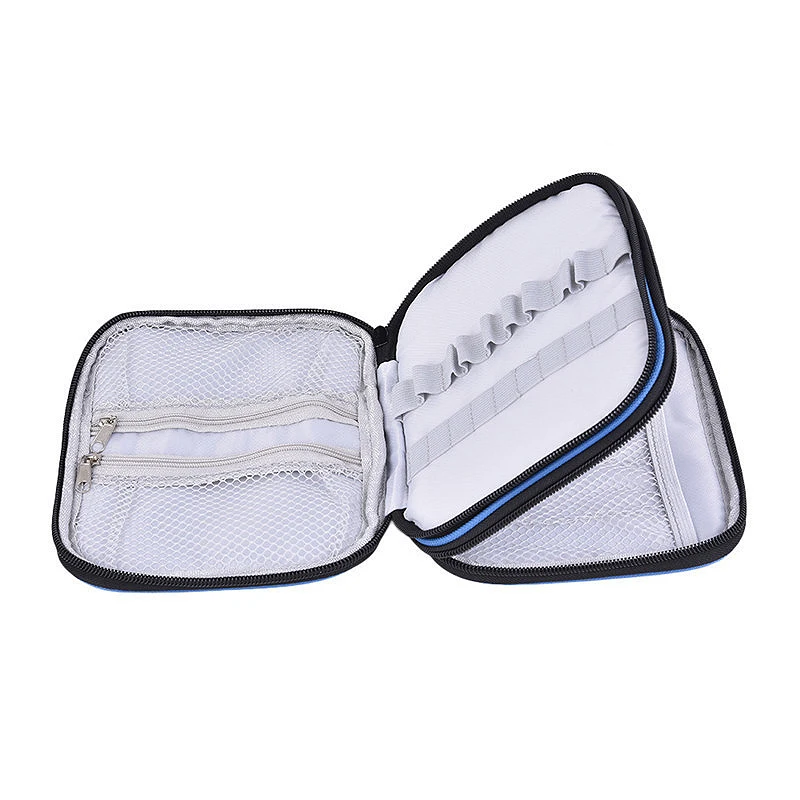 Чехол для вязания крючком органайзер сумка на молнии с веб-карманами различных