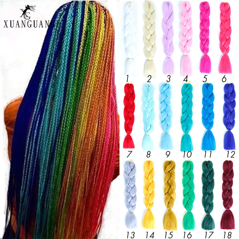 Парик с крупной косичкой волосы из синтетического волокна вязаные крючком