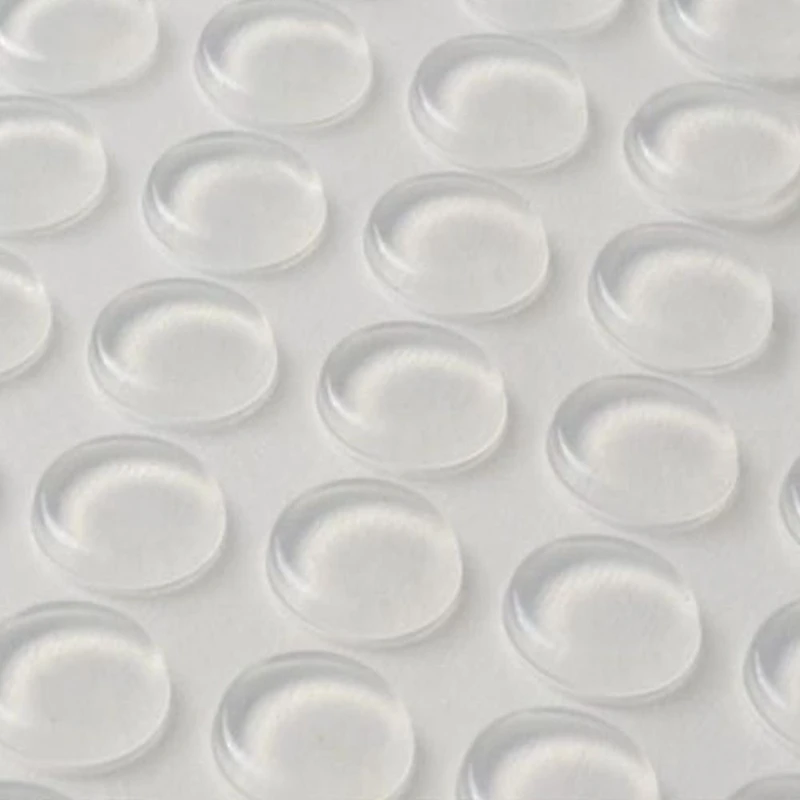 36 шт. 3 м силиконовые бумпоны черные клейкие круглые самоклеящиеся на кругах