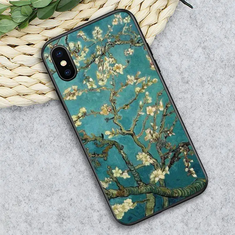 

Capinha para celular Van Gogh Phone Case for iPhone 11 12 pro XS MAX 8 7 6 6S Plus X 5S SE 2020 XR mini