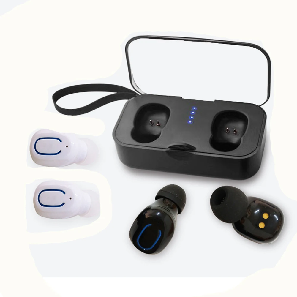 Seovo T18s Tws невидимые Bluetooth наушники 5 0 мини беспроводные стерео басы с зарядным