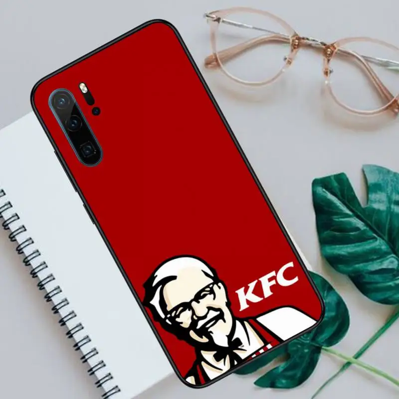 

Red KFC fast food Phone Case For Huawei honor Mate P 9 10 20 30 40 Pro 10i 7 8 a x Lite nova 5t