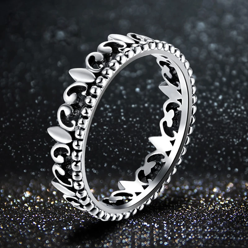 Женские винтажные кольца TONGZHE классические из 100% стерлингового серебра 925 пробы