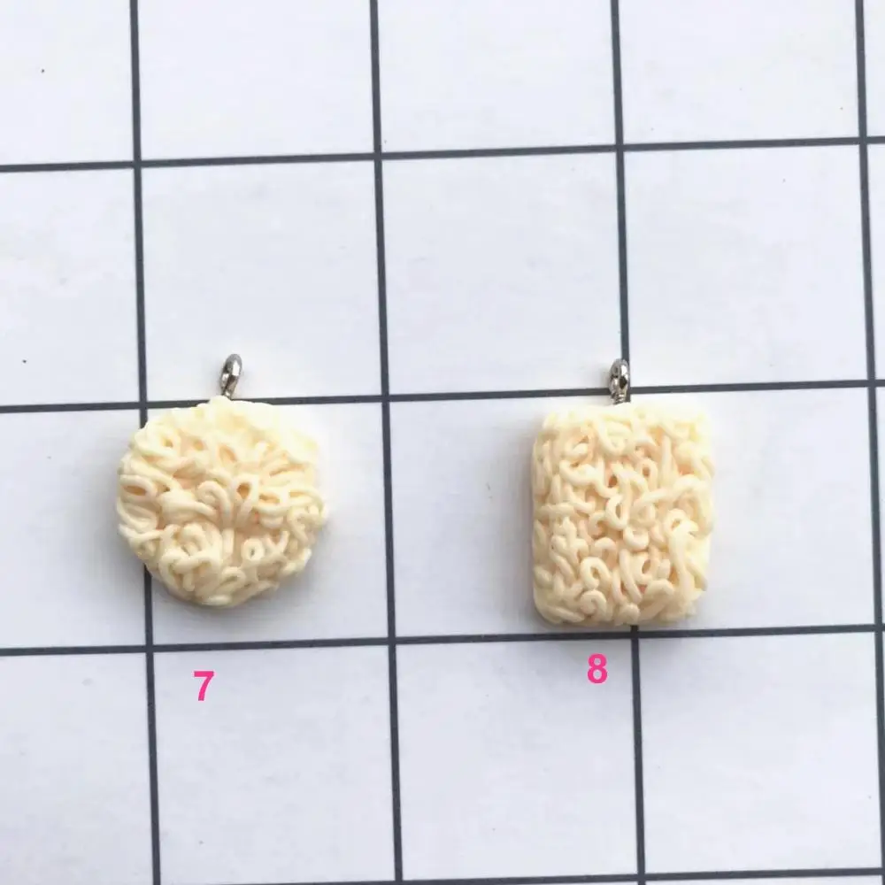 10 шт. каваи смолы моды лапша амулеты для DIY украшения neckalce Серьги брелок ювелирных изделий