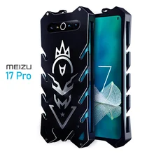 Zimon Luxury New Thor Heavy Duty Armor Metal Aluminum Phone Case For Meizu 17 Meizu 17 Pro Cases