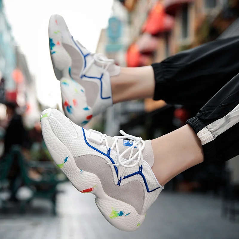 

Shoes For Men Sneakers Casual Men Sock Shoes Breathable Tenis Masculino Adulto High Top Man Trainers Zapatos Hombre Sapatos