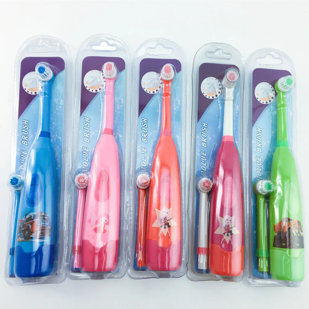 

Cartoon Pattern Children Electric Toothbrush Brush Head Battery Type Teeth Brush Electric Tooth Brush For Kids Young people