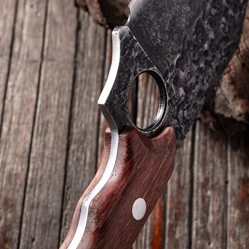 

Kitchen Boning Knife Fishing Knife Handmade Meat Cleaver Field survival knife Cooking Cutter Forging steel Butcher Knife