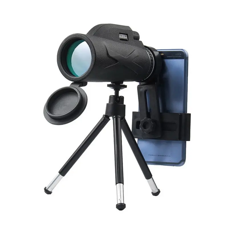 Мощный Монокуляр дальний 12X телескоп для телефона 80X100 военный Spyglass Zoom Высокое