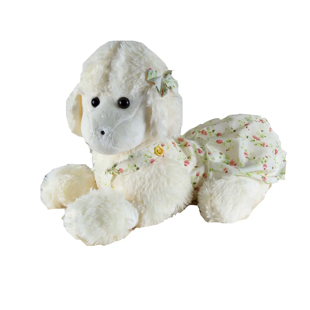 

Children Stuffed Plush Toys Floral Flower Girl Dog Baby Kid Christmas Birthday Gift