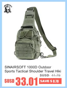 SINAIRSOFT Новинка 1000 мл тактическая Сумка Molle для бутылки воды нейлоновый военный рюкзак чехол для фляги кобура открытый дорожный чайник сумка