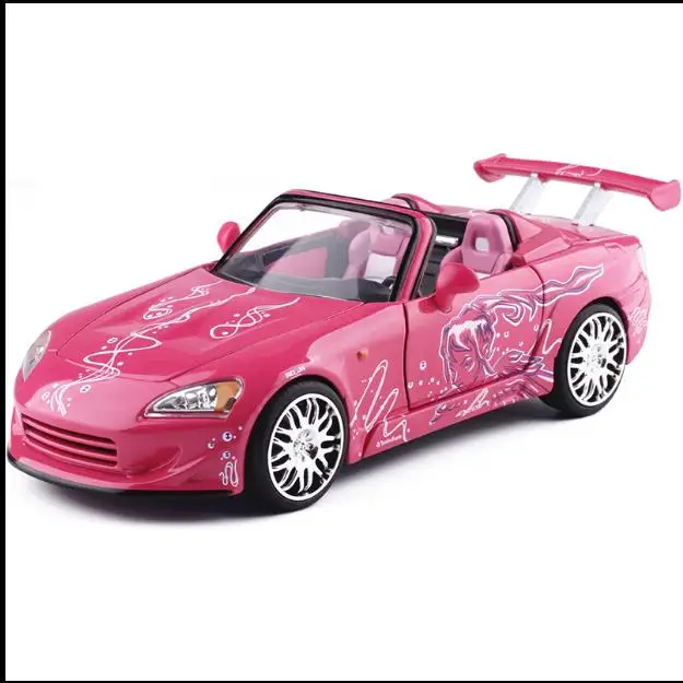 Лидер продаж модель автомобиля из сплава Honda S2000 1:24 машинки родстер 4 дверные