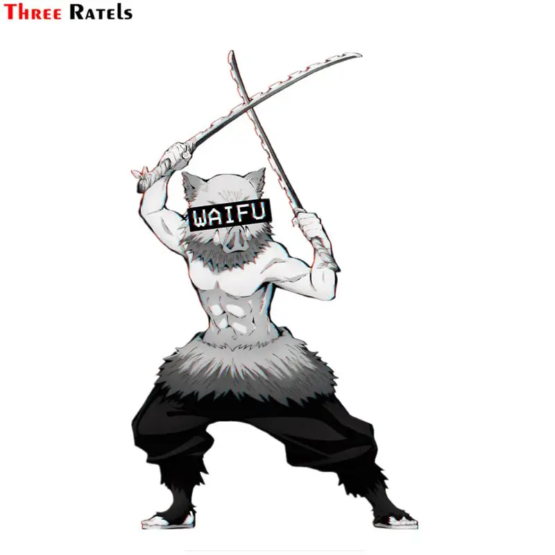 

Three Ratels FC510 Inosuke Waifu аниме наклейка на автомобиль