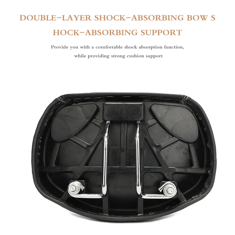 Мягкое утолщенное сиденье для горного велосипеда широкое большое дышащее