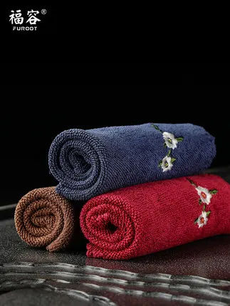 Чайное полотенце салфетка впитывающее чайное Zen Kungfu чайный набор аксессуары