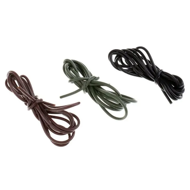 6 MTRS антиспутывающаяся трубка 3 цвета для ловли карпа свинцовые зажимы волос с