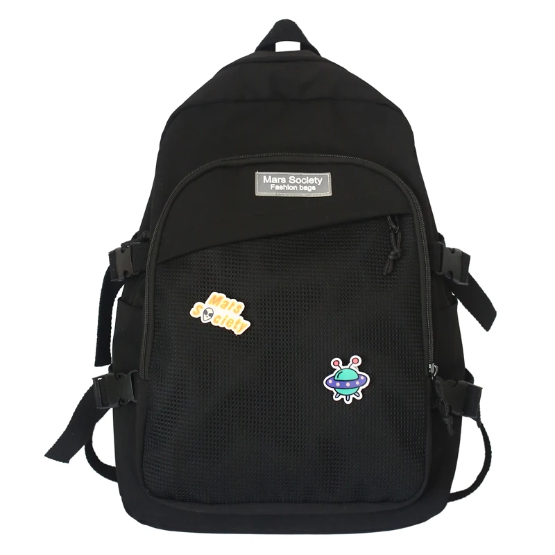 

Large-capacity School Bag Korean Ins College Students Fashion Backpack High Students Mori Backpack Computer Bag Fitness Bag