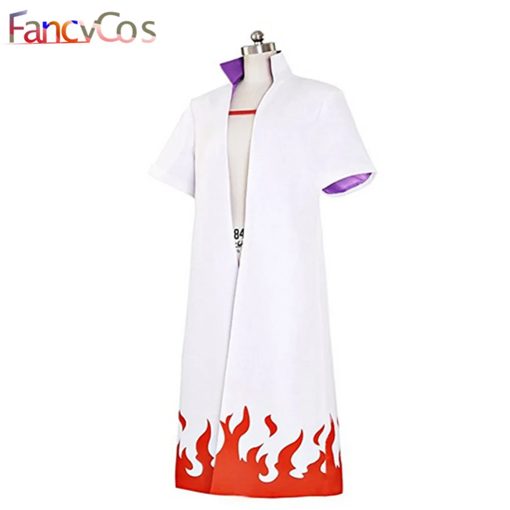 Хэллоуин 4th плащ Хокаге Узумаки халат Uzumaki форма Косплэй Costume Robe костюмы на для Для